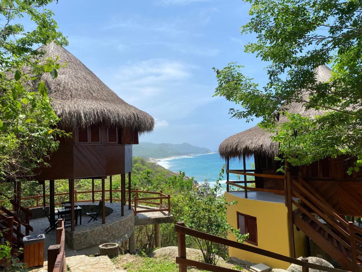 Ecohabs Tequendama - Parque Tayrona Hotel El Zaino Bagian luar foto