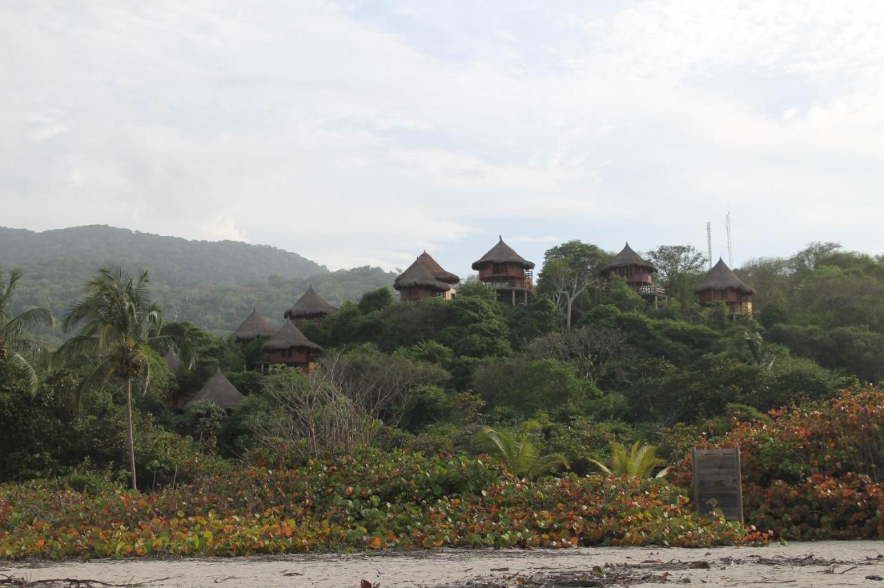 Ecohabs Tequendama - Parque Tayrona Hotel El Zaino Bagian luar foto