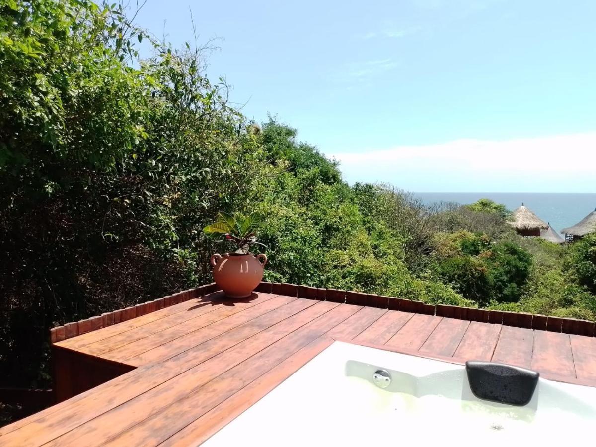 Ecohabs Tequendama - Parque Tayrona Hotel El Zaino Bagian luar foto