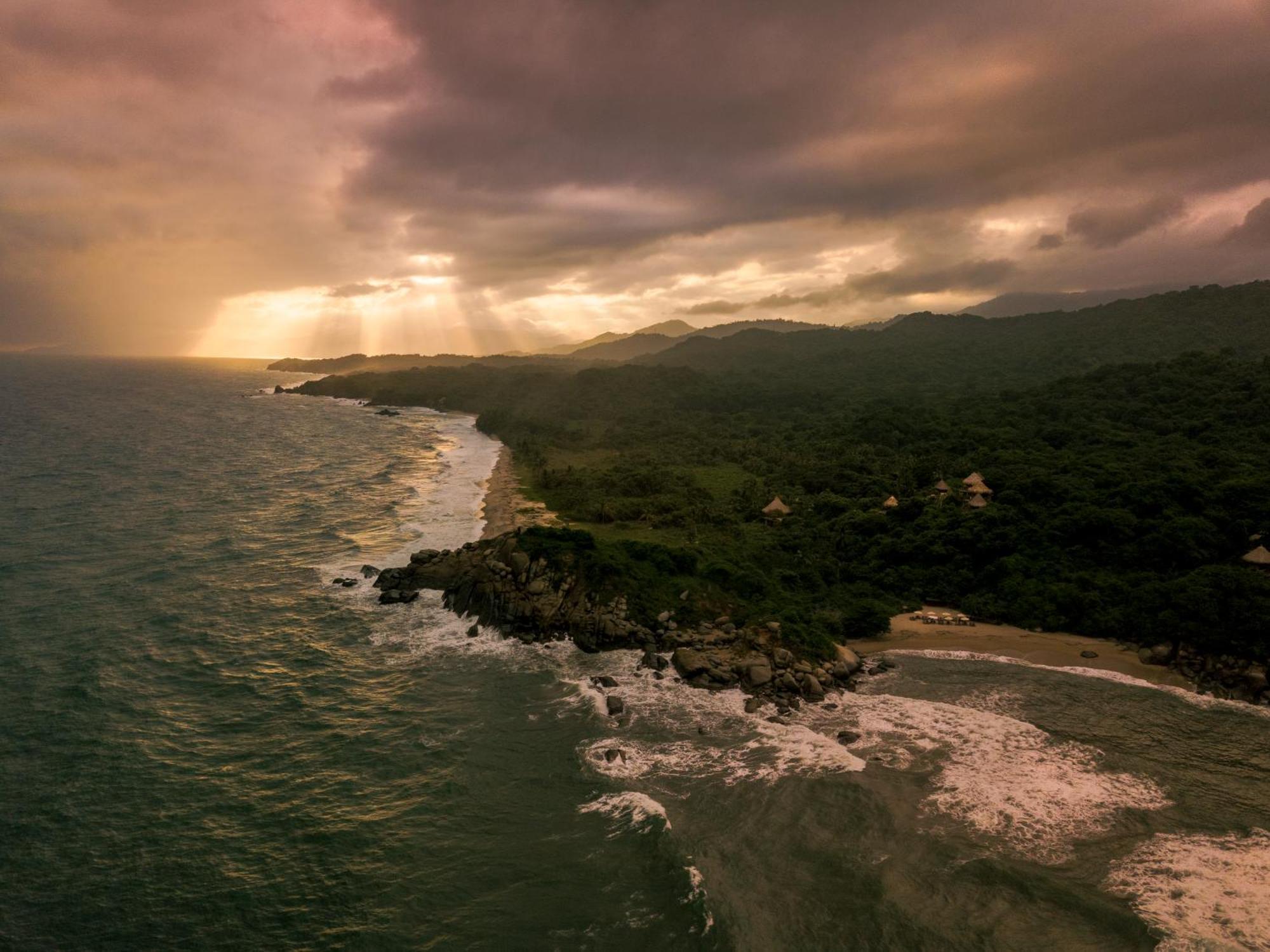 Ecohabs Tequendama - Parque Tayrona Hotel El Zaino Bagian luar foto